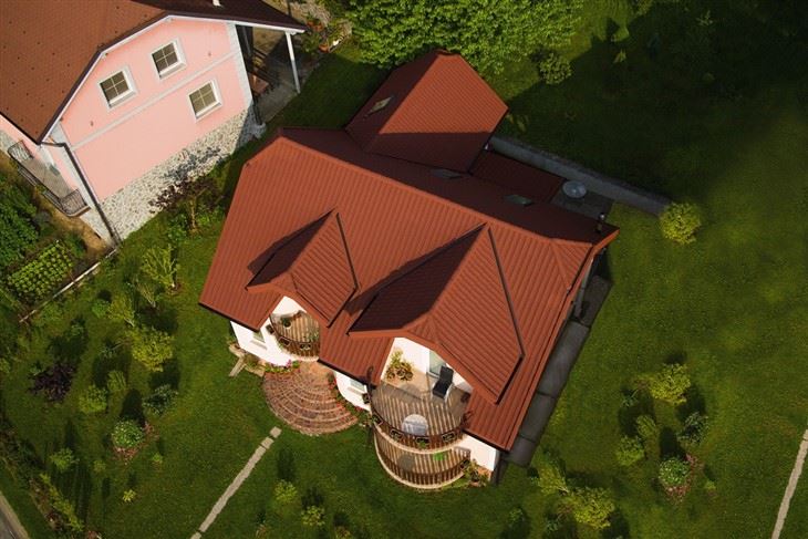 High-Strength Stone-Coated Metal Roof Tiles high quality