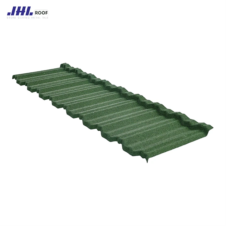 New Roofing Material Stone Coated Metal Roof Tile