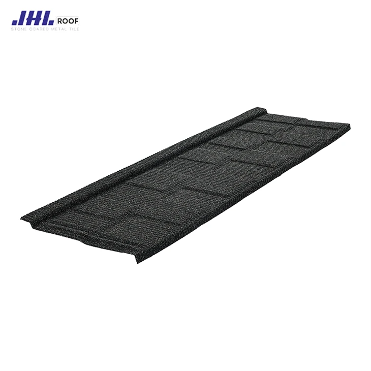 Stone Coated Metal Shingle Tile With 50 Year Warranty